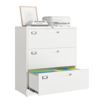 Dianney 3 Drawer Lateral File Cabinet by Inbox Zero