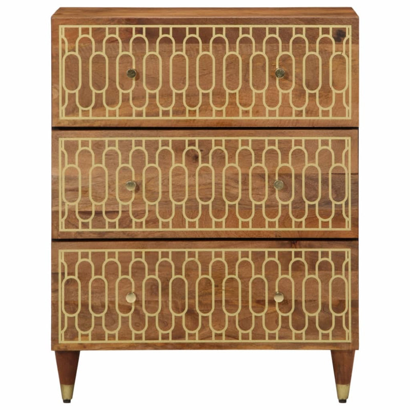 Ailiyah 60cm W Chest of Drawers, Brown