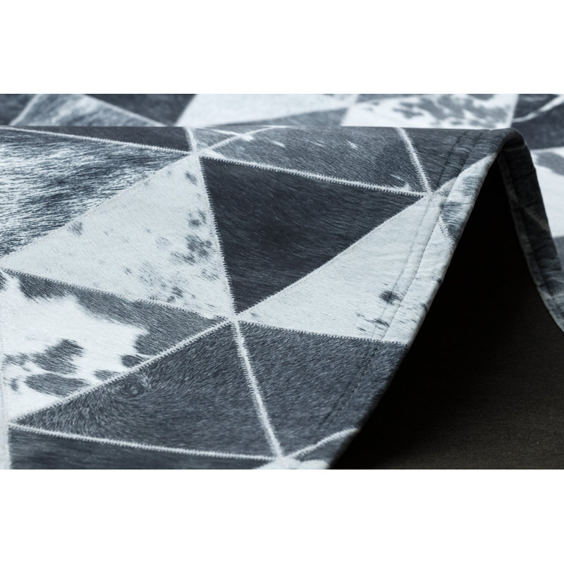 Cleorand Patchwork Area Rug, Rectangle 120 x 170cm