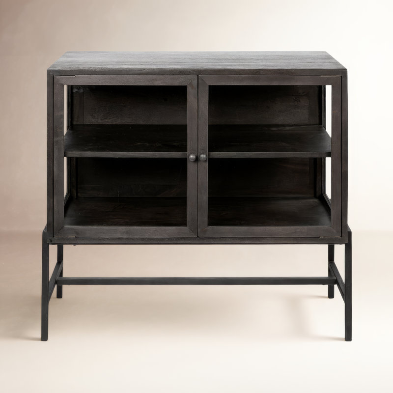 Warner Accent Cabinet, Dark Brown
