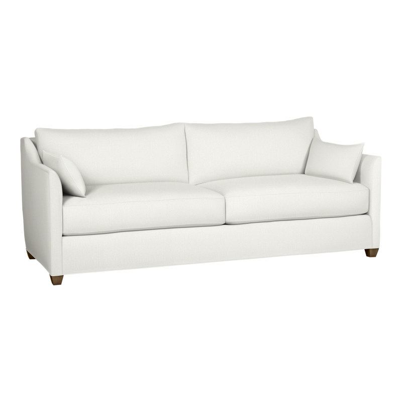 Canapé-lit Newlin, Mélange de polyester neige Tommy, La Havane