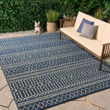 Aris Indoor/Outdoor Power Loomed Polypropylene Area Rug
