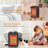VIVOSUN 1500 Watt 5118 BTU Electric Compact Space Heater with Adjustable Thermostat