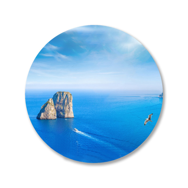 Capri Islands Print, 24" H x 24" W x 1.5" D, Acrylic