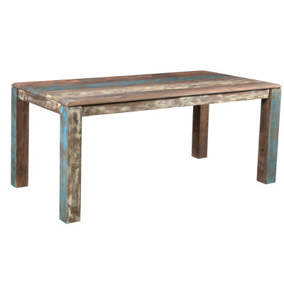 Table de salle à manger en bois massif Strickland