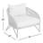 Renate Welham Chave Patio Stool with Cushion