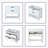 35.9'' Single Bathroom Vanity with Resin Top-789823686