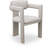 Exilda Vegan Leather Dining Chair-2008449180