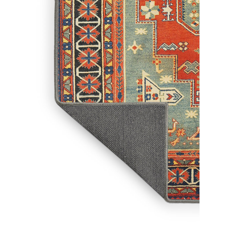 Tapis bleu Southwestern, Rectangle 2 pi x 4 pi