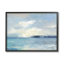 «Abstract Ocean VIew Landscape» par Julia Purinton - peinture sur bois-796756352-796756478
