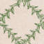 Jonsson Geometric Handmade Looped/Hooked Wool Area Rug in Ivory/Light Green-21460195