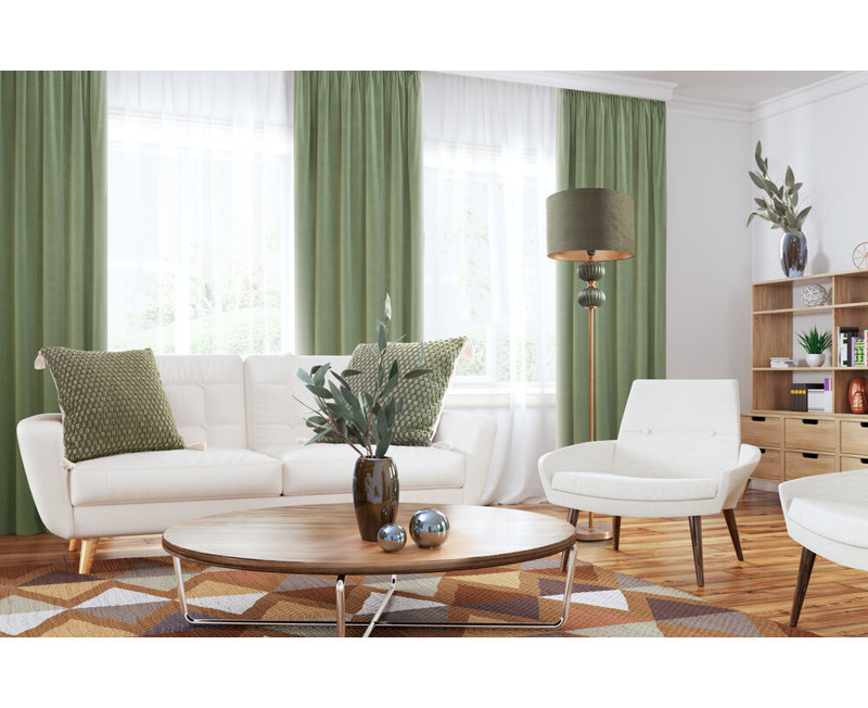Gehl Indoor / Outdoor Geometric Square Euro Cushion Cover, 60 x 60cm, Olive