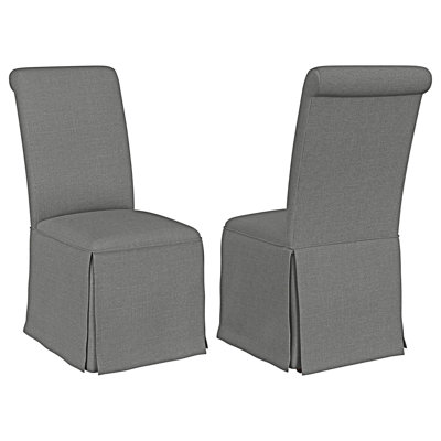 Upholstered Skirted Dining Chair (Set Of 2)