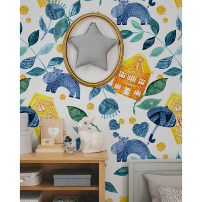Andreco 2.5m x 2.5m Matte Wallpaper Roll