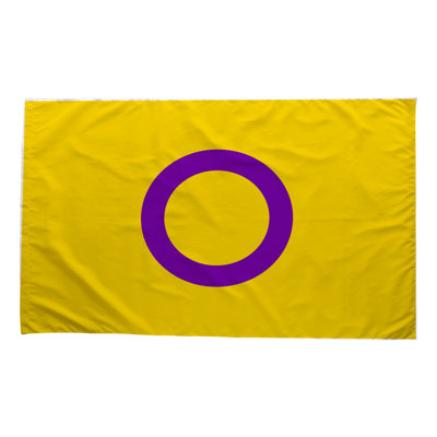Drapeau Intersex Pride - drapeau extérieur