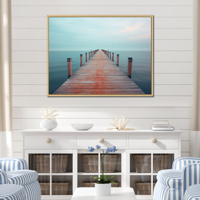 Tiphonnet Pier To Infinity II sur toile