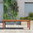 Audranna Rectangular Eucalyptus Outdoor Dining Table