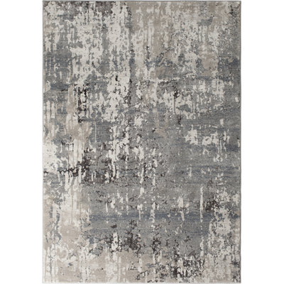 Tapis gris / ivoire Higginsville