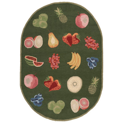Demitro Hand Hooked Wool Rug