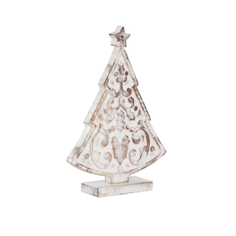 Carved Wood Tree Large