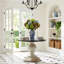 Pompei Metal & Wood 36"Foyer Table