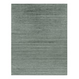 Rug & Kilim’S Contemporary Textural Rug In Teal Green And Blue Tones And Striae