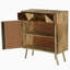 Table de chevet en bois massif 36 po