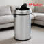 17 gallons / 65 L poubelle ouverte en acier inoxydable sans doublure pour hôtel de restaurant commercial