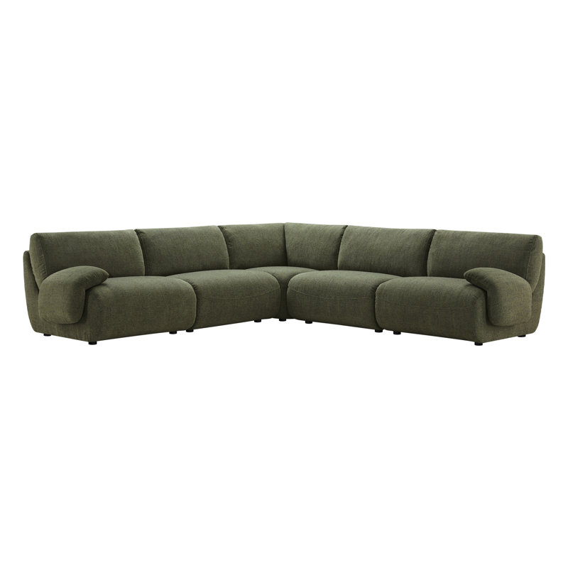 Vickey L-Shaped Upholstered Modular Sectional
