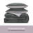 Ultra Soft Modern Reversible 3 Piece Comforter Set-124399700-124597306