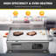 WeChef 22 "3000W Comptoir électrique de comptoir à température réglable