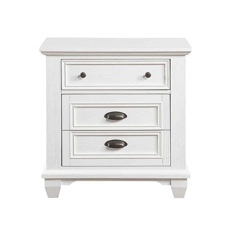 Ensemble de meubles de chambre à coucher en bois blanc