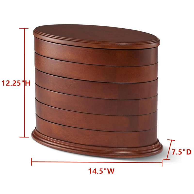 Boîte à bijoux en bois Bredon