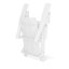 Chaise Adirondack pliante en polyéthylène haute densité Wolak avec porte-gobelet double-762678896