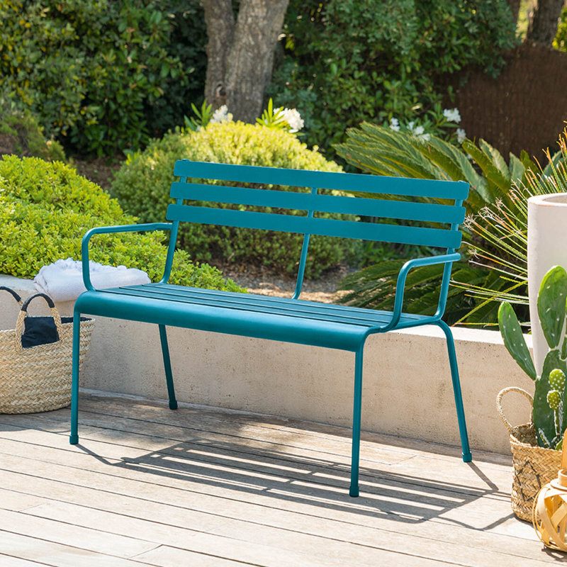 Elaad Steel Outdoor Bench