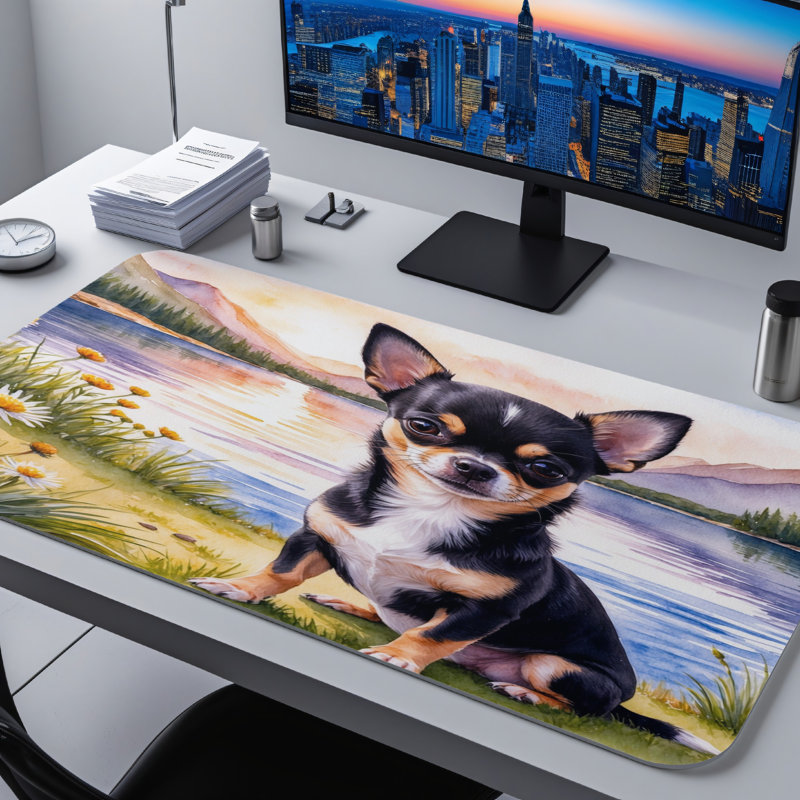 Polyester Desk Pad, 23.6x13.8