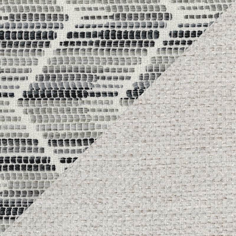 Ensemble de salon en chenille 3 pièces avec coussins réversibles avec housses amovibles et coussins assortis Mariah