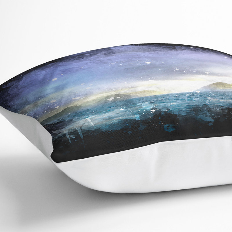 Square Cushion, 55cm H x 55cm W x 20cm D, White