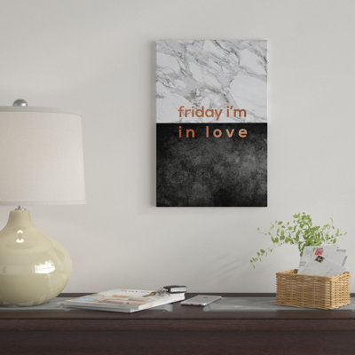 «I'm I'm Love», impression sur toile