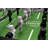 Brunswick Corner Kick Foosball Table – Compact Design with Sloped Playfield, Black/Green Finish
