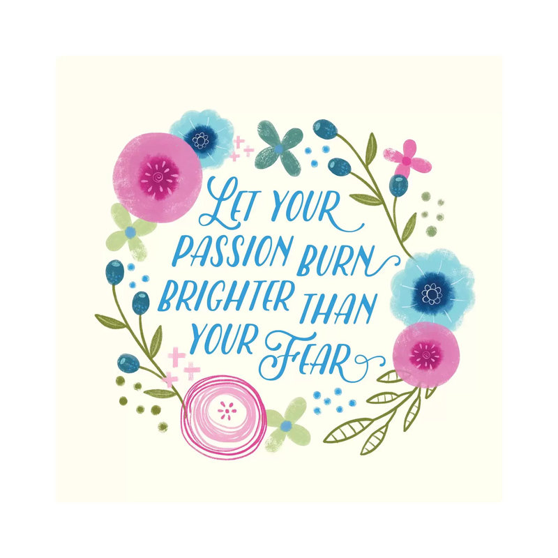 Fierce Girl Pink III 1 Piece Wrapped Canvas Wall Art, 93.98 cm H x 93.98 cm W x 3.175 cm D