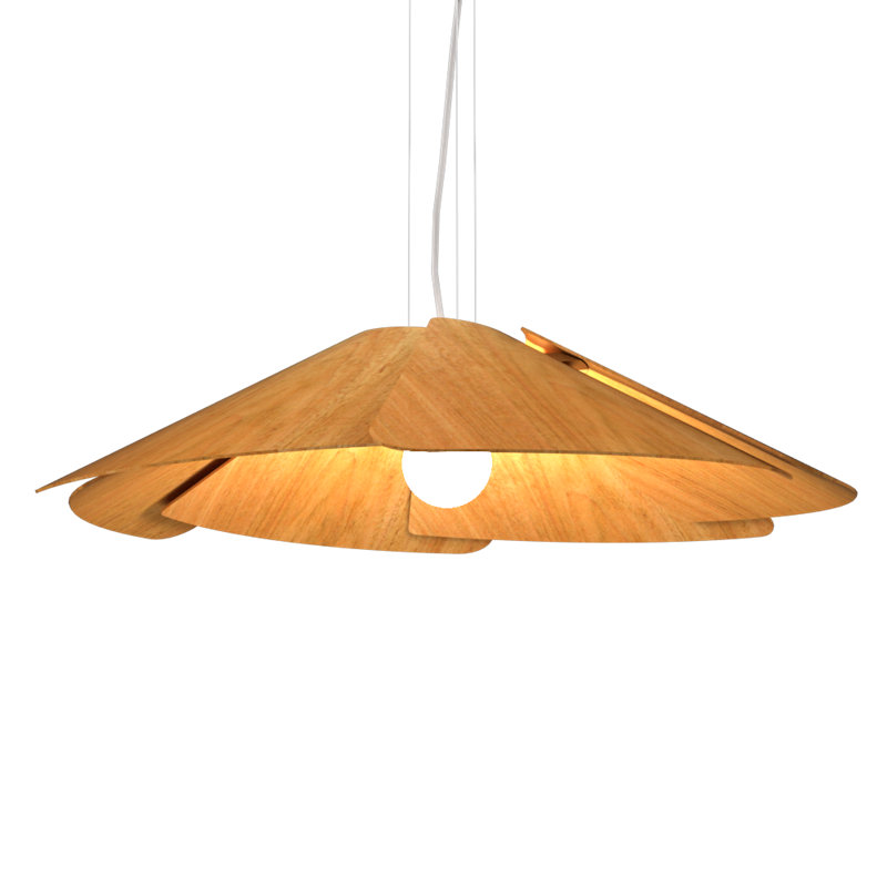 Fuchsia 1 - Light Pendant, Louro Freijo