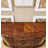 Ornate Antique-Style Console Cabinet with Carved Legs & Drawer Storage-942243247