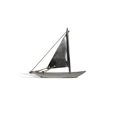 Voilier en aluminium coulé sable