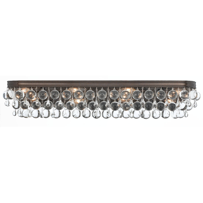 Freddy 8-Light Bath Bar, Vibrant Bronze