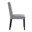 Mobilier de salle à manger décontracté en velours gris 2 pièces