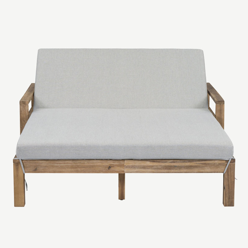 Méridienne double d'extérieur, Gris