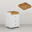 Drawer Home Office Storage Cabinet, Office Drawer On Wheels With Removable Tray, Under Desk Printer Stand With Storage,-354174715