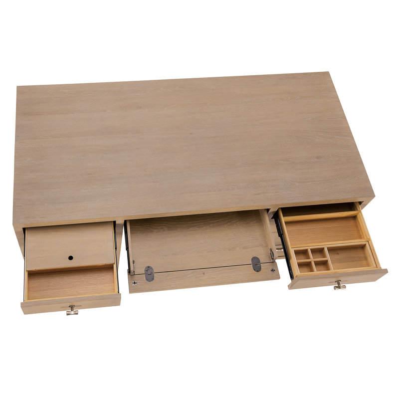 Margaritaville Mission Bay 2-Piece Executive Desk and Bookcase Set