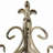 Durable Iron Trellises With Antique White Finish For Garden Decor